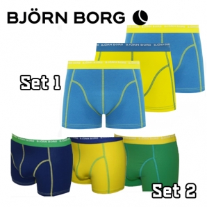 Deal Donkey - Set Van 3 Bjã¶rn Borg Herenboxers Deal Donkey - Set Van 3 Bjã¶rn Borg Herenboxers