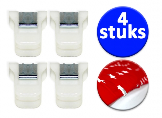 Deal Donkey - Set Van 4 Dekbedclips Deal Donkey - Set Van 4 Dekbedclips