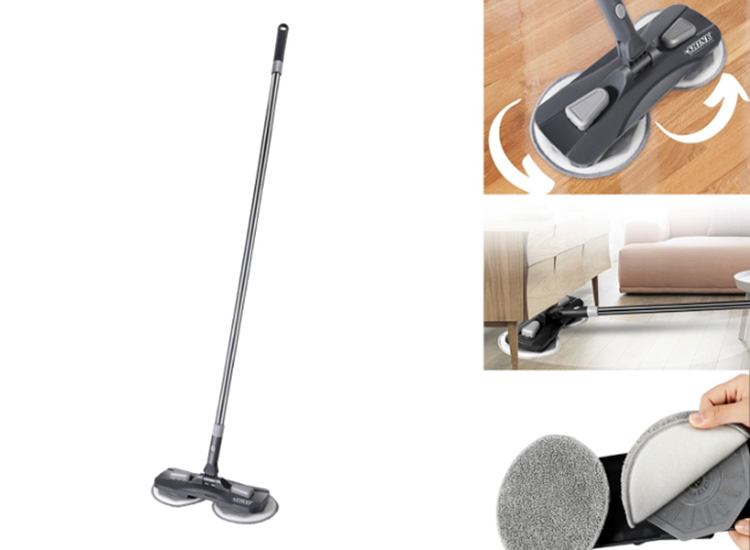 Deal Donkey - Shine Cyclonic Mop - Roterende Dweil Voor Vloeren En Ramen