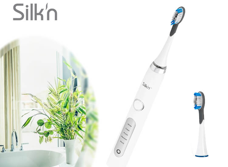 Deal Donkey - Silk'n Sonicsmile Sonische Waterproof Elektrische Tandenborstel - Verwijdert Effectief Tandplak