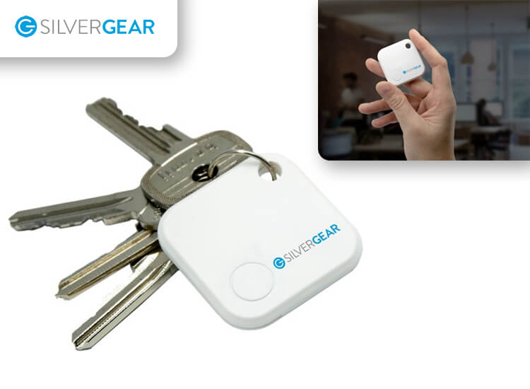 Deal Donkey - Silvergear Bluetooth Keyfinder - Traceerbare Sleutelhanger Deal Donkey - Silvergear Bluetooth Keyfinder - Traceerbare Sleutelhanger