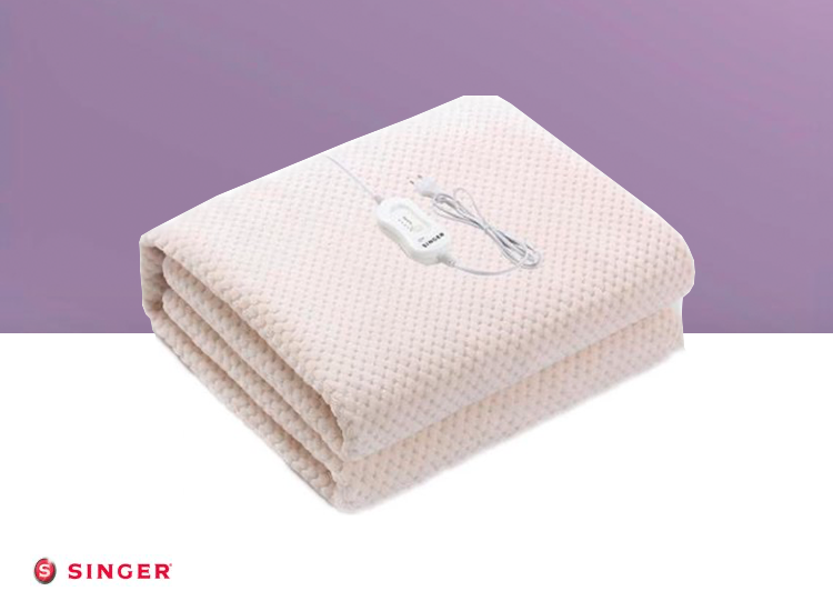 Deal Donkey - Singer Seubf-80 Elektrische Deken - 150X80cm - 60W Deal Donkey - Singer Seubf-80 Elektrische Deken - 150X80cm - 60W