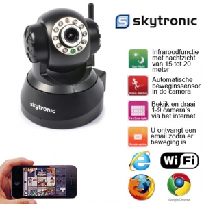 Deal Donkey - Skytronic Draadloze Op Afstand Bestuurbare Ip-camera