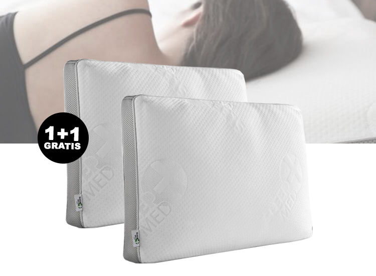 Deal Donkey - Sleepmed Memory Foam Kussen 1+1 Gratis Deal Donkey - Sleepmed Memory Foam Kussen 1+1 Gratis