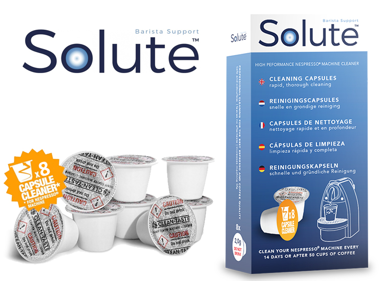 Deal Donkey - Solute Clean Taste Capsule Reiniger Voor Nespresso - 8 Stuks Deal Donkey - Solute Clean Taste Capsule Reiniger Voor Nespresso - 8 Stuks