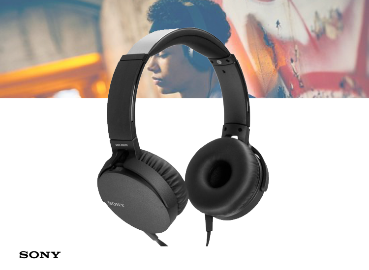 Deal Donkey - Sony Mdr-Xb550 Extra Bass Koptelefoon - Zwart