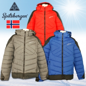 Deal Donkey - Spitsbergen Heren Winterjas Met Afritsbare Capuchon Deal Donkey - Spitsbergen Heren Winterjas Met Afritsbare Capuchon