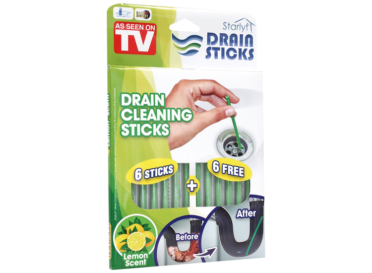 Deal Donkey - Starlyf Drain Sticks 12 Pack - Afvoer - Ontstopper Sticks - Gootsteenontstopper Sticks