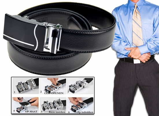 Deal Donkey - Stijlvolle Herenriem Met Automatische Gesp Deal Donkey - Stijlvolle Herenriem Met Automatische Gesp