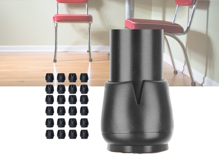 Deal Donkey - Stoelpoot Beschermers - Doppen - Viltjes - Zwart - 17-21Mm - 24 Stuks Deal Donkey - Stoelpoot Beschermers - Doppen - Viltjes - Zwart - 17-21Mm - 24 Stuks