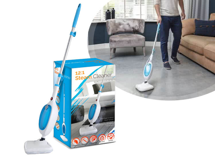 Deal Donkey - Stoomreiniger - Inclusief Accessoires Voor Ramen, Voegen, Laminaat, Kleding, Gasfornuis, En Meer! Deal Donkey - Stoomreiniger - Inclusief Accessoires Voor Ramen, Voegen, Laminaat, Kleding, Gasfornuis, En Meer!