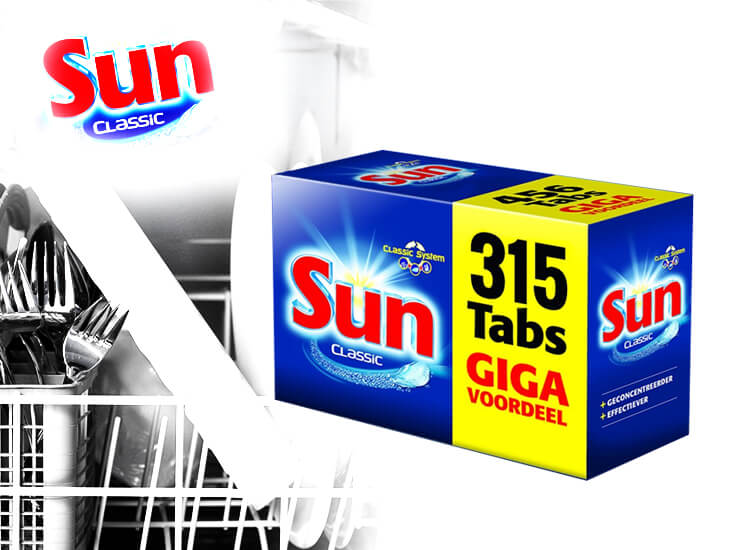 Deal Donkey - Sun Vaatwastabletten - Classic - 315 Tabletten