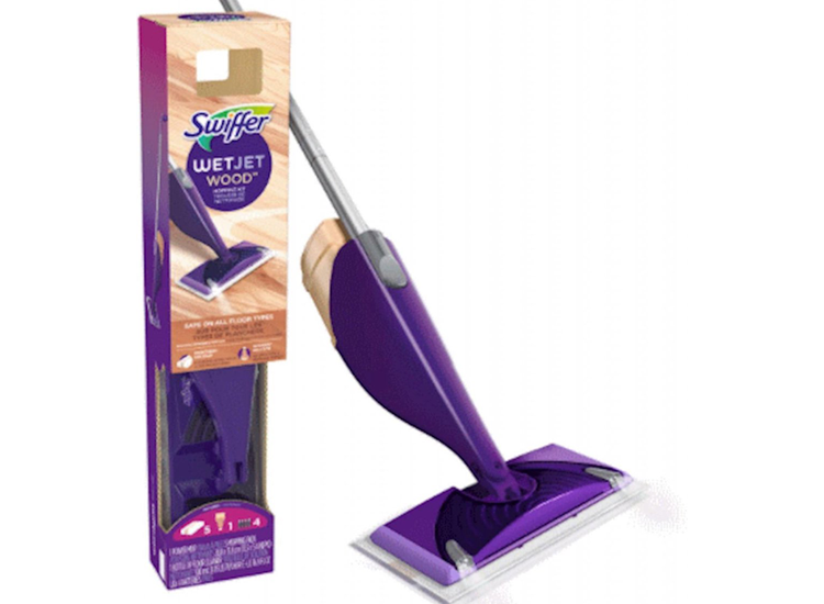 Deal Donkey - Swiffer Wetjet Spraymop Starterkit - Wood