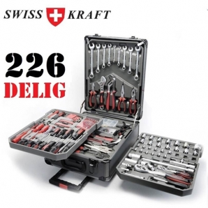 Deal Donkey - Swiss Kraft 226 Delige Gereedschapstrolley Deal Donkey - Swiss Kraft 226 Delige Gereedschapstrolley