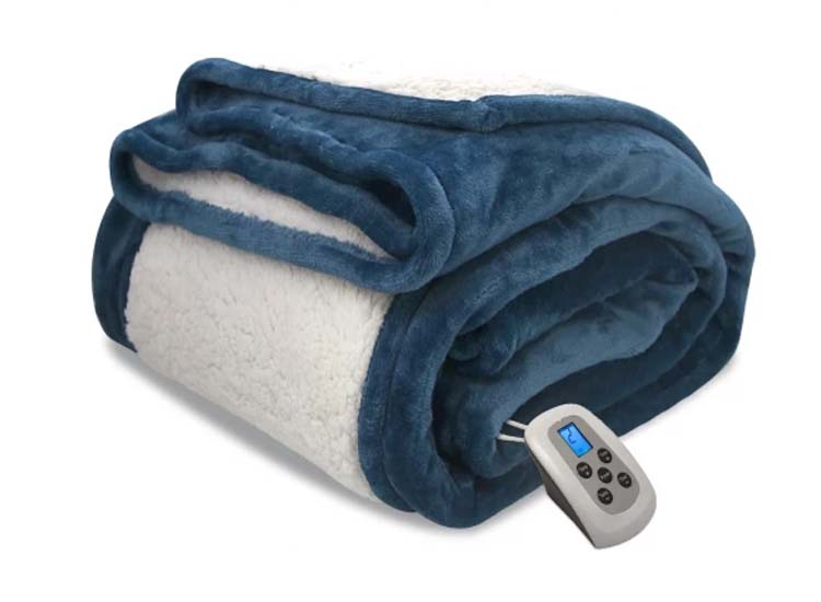 Deal Donkey - Swiss Nights Sherpa Fleece Elektrische Warmte Deken 150 X 180Cm