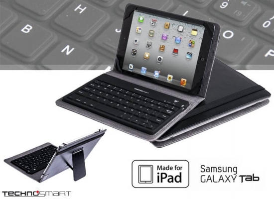Deal Donkey - Technosmart Universele Beschermcase Met Bluetooth Toetsenbord Deal Donkey - Technosmart Universele Beschermcase Met Bluetooth Toetsenbord