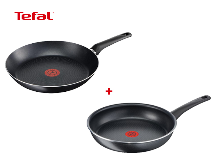 Deal Donkey - Tefal Koekenpannen - 2 Stuks - Ø24 En Ø26 Cm Deal Donkey - Tefal Koekenpannen - 2 Stuks - Ø24 En Ø26 Cm