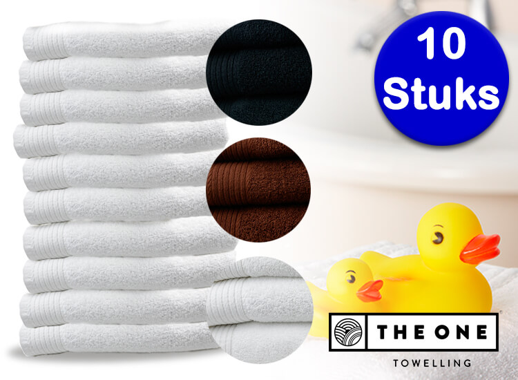 Deal Donkey - The One Towelling® Handdoeken - 10 Stuks - Prachtige Kwaliteit Deal Donkey - The One Towelling® Handdoeken - 10 Stuks - Prachtige Kwaliteit