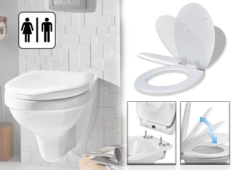 Deal Donkey - Toiletbril - Softclose & Quick Release Deal Donkey - Toiletbril - Softclose & Quick Release