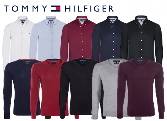 Deal Donkey - Tommy Hilfiger Heren Overhemden En Pullovers