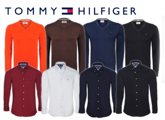 Deal Donkey - Tommy Hilfiger Heren Overhemden, Pullovers En Polo'S