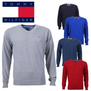 Deal Donkey - Tommy Hilfiger Pullover Met V-hals Deal Donkey - Tommy Hilfiger Pullover Met V-hals