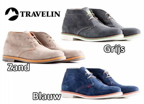 Deal Donkey - Travelin Heren Dover Suede Lederen Schoenen Deal Donkey - Travelin Heren Dover Suede Lederen Schoenen