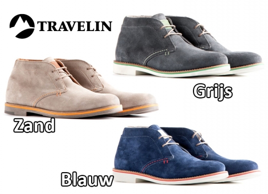 Deal Donkey - Travelin Heren Dover Suede Lederen Schoenen