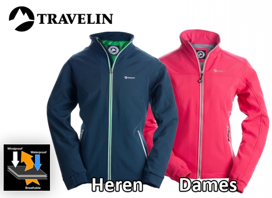 Deal Donkey - Travelin Heren Of Dames Softshell