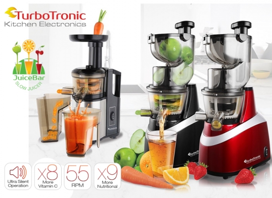 Deal Donkey - Turbotronic Slowjuicer - Maak Drankjes Met Behoud Van Vitamines, Enzymen En Mineralen Deal Donkey - Turbotronic Slowjuicer - Maak Drankjes Met Behoud Van Vitamines, Enzymen En Mineralen
