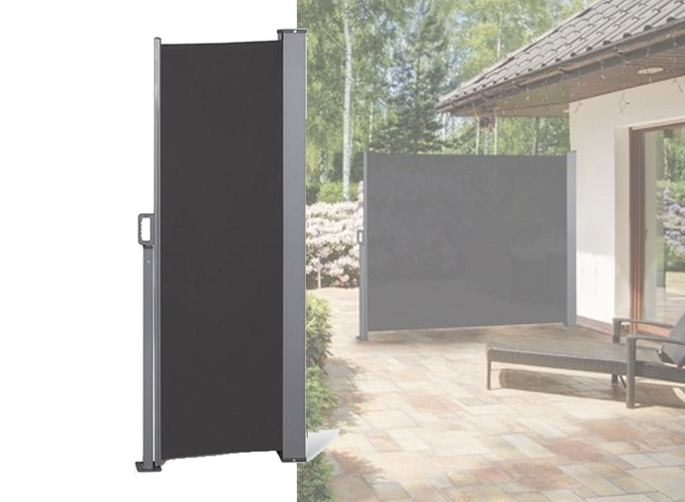 Deal Donkey - Uitschuifbaar Wind-/Zonne Scherm - Zwart - 150 X 300 Cm Deal Donkey - Uitschuifbaar Wind-/Zonne Scherm - Zwart - 150 X 300 Cm