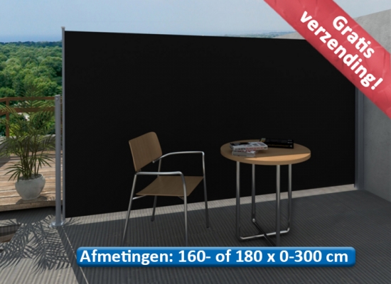 Deal Donkey - Uitschuifbaar Windscherm 160- Of 180 X 300 Cm Deal Donkey - Uitschuifbaar Windscherm 160- Of 180 X 300 Cm
