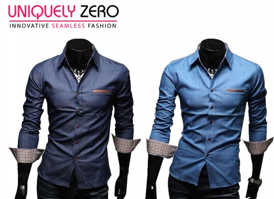 Deal Donkey - Uniquely Zero Denim Overhemden Deal Donkey - Uniquely Zero Denim Overhemden