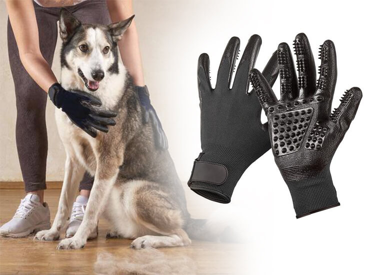 Deal Donkey - Vacht Verzorging Borstelhandschoenen - 1 Paar Deal Donkey - Vacht Verzorging Borstelhandschoenen - 1 Paar