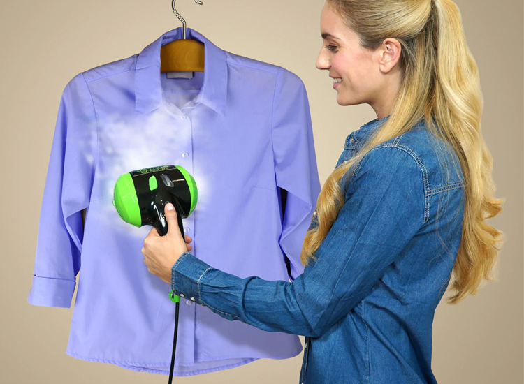 Deal Donkey - V-Cloud Steamer Kledingstomer - Handstomer - Groen/Zwart Deal Donkey - V-Cloud Steamer Kledingstomer - Handstomer - Groen/Zwart