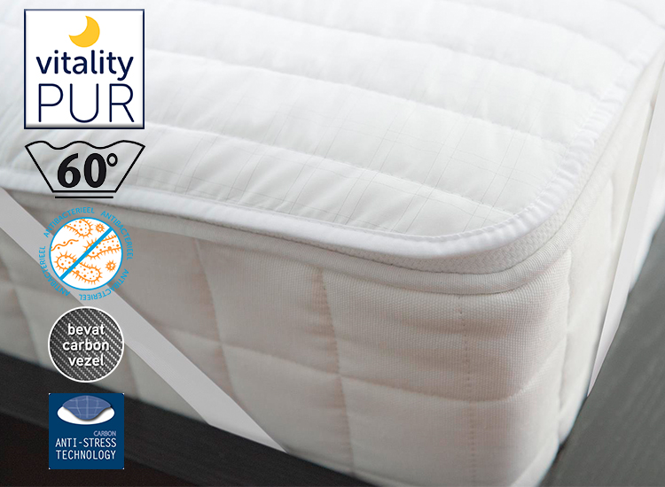 Deal Donkey - Vitality Pur Matrasbeschermer Met Carbonvezel Deal Donkey - Vitality Pur Matrasbeschermer Met Carbonvezel