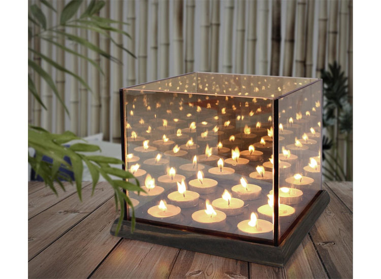 Deal Donkey - Waxinelichthouder - Infinity Effect Voor 9 Theelichtjes Deal Donkey - Waxinelichthouder - Infinity Effect Voor 9 Theelichtjes