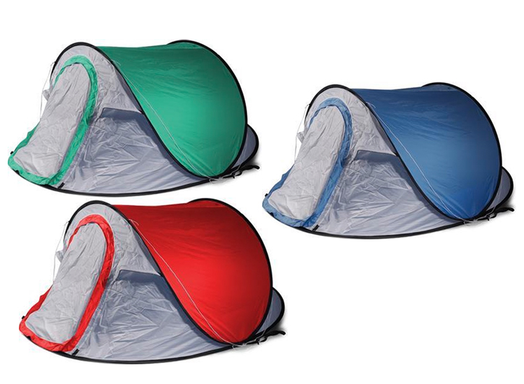 Deal Donkey - White Dragon 3-Persoons Pop-Up Tent - Festival Tent Deal Donkey - White Dragon 3-Persoons Pop-Up Tent - Festival Tent