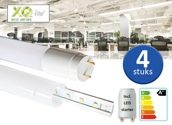 Deal Donkey - Xq-Lite Led Tl Buizen - 4 Stuks Deal Donkey - Xq-Lite Led Tl Buizen - 4 Stuks