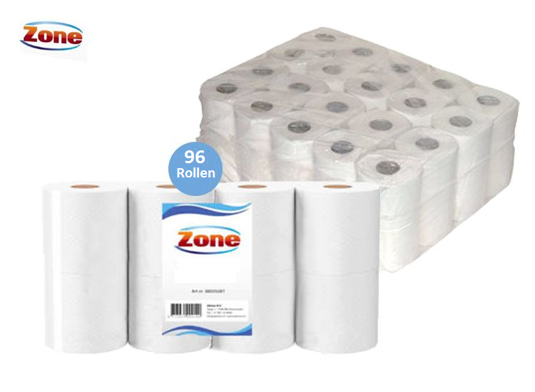 Deal Donkey - Zone Toiletpapier - 96 Rollen - 2 Laags Wc Papier Deal Donkey - Zone Toiletpapier - 96 Rollen - 2 Laags Wc Papier