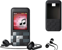 Dixons Dagdeal - Creative Zen Mozaic 8 Gb Mp3-speler Zwart + Ep-630 Hoofdtelefoon + Beschermhoes Dixons Dagdeal - Creative Zen Mozaic 8 Gb Mp3-speler Zwart + Ep-630 Hoofdtelefoon + Beschermhoes