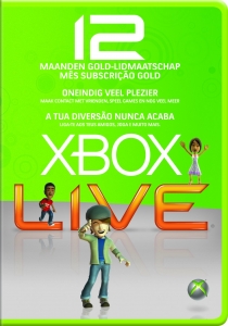 Dixons Dagdeal - Microsoft Xbox 360 Live Gold Abonnement (12 Maanden)