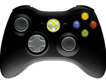 Dixons Dagdeal - Microsoft Xbox 360 Wireless Controller Zwart