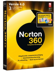 Dixons Dagdeal - Norton 360 4.0 3User Nl + Fotoboek. Dixons Dagdeal - Norton 360 4.0 3User Nl + Fotoboek.