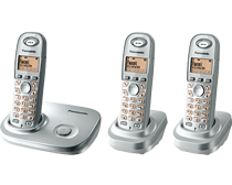 Dixons Dagdeal - Panasonic Kx-tg7303 Triple Draadloze Telefoon Dixons Dagdeal - Panasonic Kx-tg7303 Triple Draadloze Telefoon