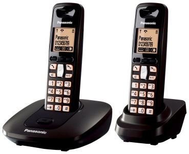 Dixons Dagdeal - Panasonic Kx-tg6402 Duo Dect Telefoon Zwart