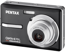 Dixons Dagdeal - Pentax Optio E70l Digitale Camera Zwart Dixons Dagdeal - Pentax Optio E70l Digitale Camera Zwart