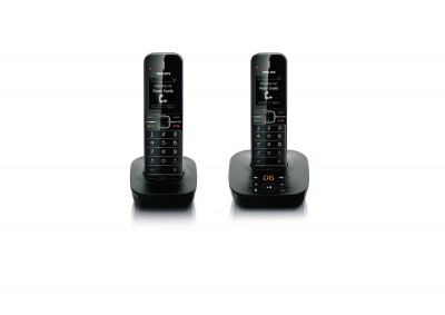 Dixons Dagdeal - Philips Dect Telefoon Cd4852b + Extra Handset Zwart Dixons Dagdeal - Philips Dect Telefoon Cd4852b + Extra Handset Zwart