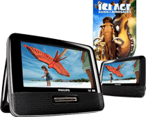 Dixons Dagdeal - Philips Pet7432/12 Portable Dvd-speler + Dvd Ice Age