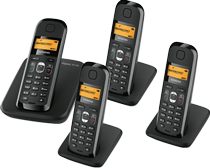 Dixons Dagdeal - Siemens Gigaset As180 Quattro Dect Telefoon